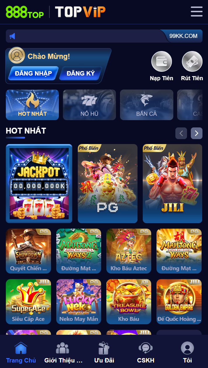 888top đăng nhập